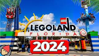 LEGOLAND Florida Rides amp Attractions  2024 [upl. by Elttil598]