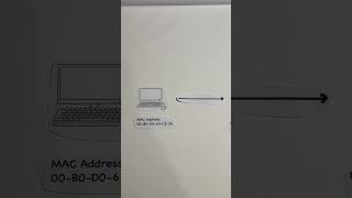 What is MAC address 🛜 TechTips LearnTech TechExplained Tech101 [upl. by Virge]