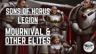 The Sons of Horus Legion  Mournival amp Elites Explained [upl. by Jarus380]