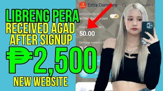 LIBRENG ₱2500 PESOS RECEIVED AFTER SIGNUP  NEW EARNING PLATFORM  EARN ₱140 DAILY GCASH  BINANCE [upl. by Nnayar856]