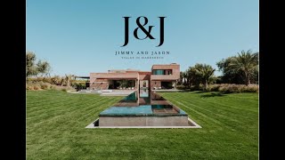 YSL Musuem Inspired Villa In Palmeraie Marrakech│Villa Beja by Jimmy and Jason Ltd [upl. by Namreg]