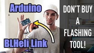 How to Flash BLHeli with ANY Arduino  Create ESC Linker 1wire interface [upl. by Red]