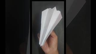 How to make a paper airplanefighter jetfly far shorts viralvideo [upl. by Namzzaj55]