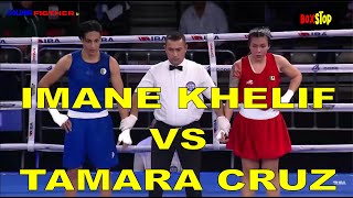 imane khelif vs Tamara cruz [upl. by Atnohsal]