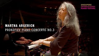 Martha Argerich Plays Prokofiev Piano Concerto No3  Singapore International Piano Festival 2018 [upl. by Vories]