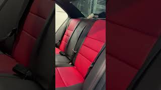 CUSTOM SKIN FIT SEAT COVERS FOR MERCEDESBENZ C35 autoaccessories auh [upl. by Ardnahs]