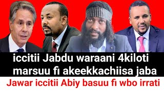 iccitii Jabdu waraani 4kilo marsuu jawar dubbate wbo fi pp  Moha Oromo [upl. by Akanke]