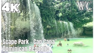 4K60 SCAPE PARK AT CAP CANA  Punta Cana  Dominican Republic [upl. by Anelas]