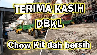 OPERASI KHAS DBKL BERSIHKAN KAWASAN CHOW KIT KUALA LUMPUR [upl. by Nonnaer]