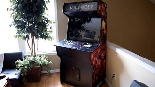 Injustice 2 Arcade Cabinet Recroommasters [upl. by Dnaloy]