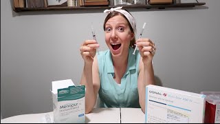 HOW TO GIVE IVF INJECTIONS  NURSE TIPS [upl. by Alwin902]