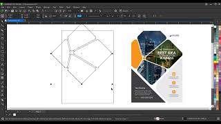 How to Create Corporate Flyer Design Template Using Coreldraw [upl. by Einatirb]