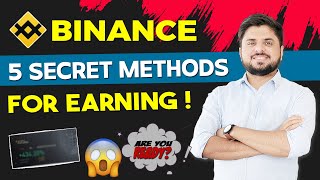 Binance Earning 5 Secret Methods  Binance Trading For Beginners  Online Earning Tricks [upl. by Alliuqaj251]