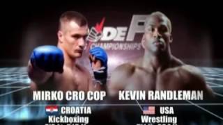 PRIDE Kevin Randleman vs Mirko Cro Cop Filipovic [upl. by Koller]