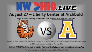 OHSAA High School Volleyball  Liberty Center at Archbold [upl. by Gracye]