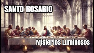 rosario misterios luminosos latin [upl. by Akemeuwkuhc]