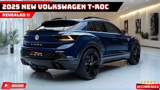 The New 2025 Volkswagen TRoc Revealed The Perfect Blend of Style and Substance [upl. by Yalonda]