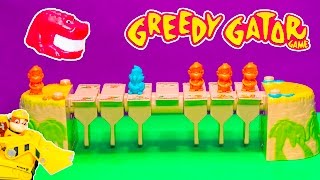 Playing the Greedy Gator Game with Paw Patrol and Miles from Tomorrowland [upl. by Oisor]