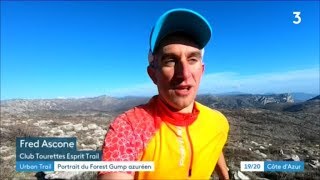 Fred Ascone un coureur de trail des AlpesMaritimes [upl. by Eisned964]