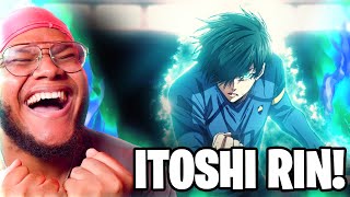 HES ITOSHI RIN WERE FIGHTING  Blue Lock Season 2 Ep 8 REACTION [upl. by Ogait539]