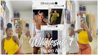 A VERY HONEST WHOLESALE 7 TRY ON HAULIs it worth your money  lets find out [upl. by Wampler]