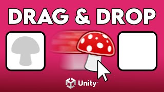 COMO ARRASTAR ITENS NA UNITY ENGINE DRAG AND DROP [upl. by Crosby897]