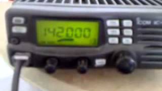 Icom IC V8000 Profesiona AS [upl. by Sukcirdor966]