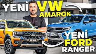 2023 Yeni VW Amarok ve Yeni Ford Ranger  Dünyadaki İlk Gösterim [upl. by Selassie]