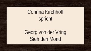 Georg von der Vring „Sieh den Mond“ [upl. by Innes360]