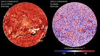 Hα 20241115  Spectroheliograph Data [upl. by Siulesoj]