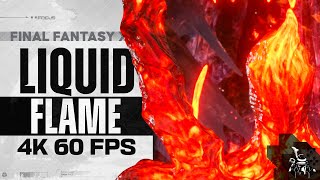 Final Fantasy XVI Clive Rosfield amp Eikon Shiva vs Liquid Flame Boss Fight  4k 60 FPS [upl. by Elaen]