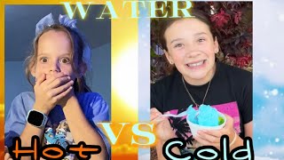 Hot vs cold WATER challenge [upl. by Nolek]