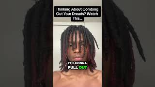 Thinking About Combing Out Your Dreads Watch This growth dreadhead dreads dreadjourney [upl. by Zavala]