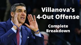 Villanova’s 4Out Motion Offense  Complete Breakdown [upl. by Ahsaz991]