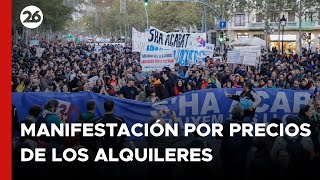 🔴 BARCELONA  Reclaman una REBAJA del 50 en los PRECIOS de los ALQUILERES [upl. by Sophi]