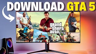 GTA V  How To DOWNLOAD amp Install GTA 5 in PC  LAPTOP🔥Step by Step [upl. by Eloisa720]