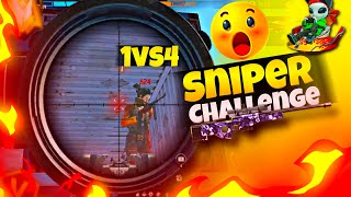 Sniper 🔥Challenge ✅ in Clash Squad Rank 🤬 “ Like Solo Vs Squad “ l Svc Gamer 295 [upl. by Limak]