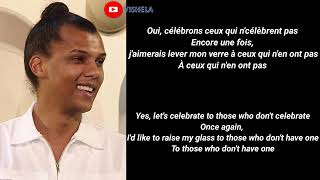 English Translation Stromae  Santé  Lyric Video [upl. by Girardo]