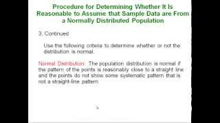 Statistics  Assessing Normality [upl. by Enaz]