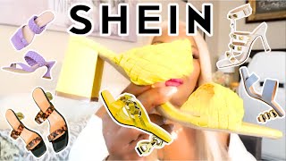 SHEIN SPRING amp SUMMER SANDALS HAUL [upl. by Chad604]