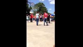 Zydeco Dancing at Breaux Bridge Crawfish Festival 2014 Part 2 [upl. by Delp]