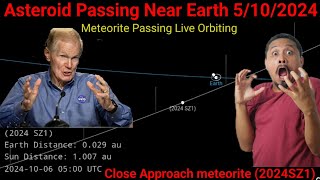 Meteorite passing near earth object 2024SZ1 Asteroid coming today [upl. by Jemie]