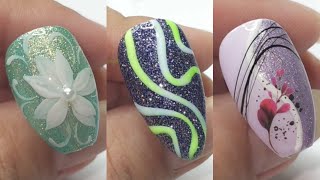 117 sizzling nail art designs for nailart lovers  cute and creative nail art designs for beginners [upl. by Uamak]