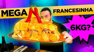 o MAIOR DESAFIO de PORTUGAL MEGA Francesinha [upl. by Freya]