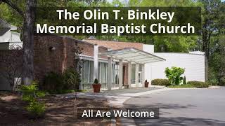 Binkley Baptist Church Service 81124 [upl. by Anirdnajela]