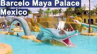 The Ultimate Family Paradise Barcelo Maya Palace  The Best Resort for Kids [upl. by Lleuqar]