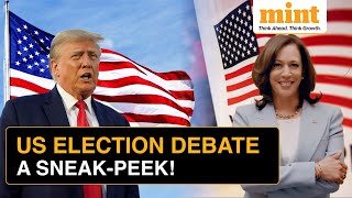 US Election 2024 Ahead Of The Mega Donald Trump Vs Kamala Harris Debate A Short Preview [upl. by Vilhelmina924]