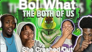 Her First Time Hearing Boi What  The Both Of Us  Official Music Video  ft StaxReacts [upl. by Alyat]