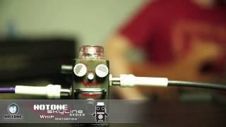 Hotone Whip Distortion Pedal demonstration by Guitarcube [upl. by Vachel238]