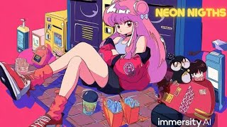 NEON NIGTHS Tokio city pop japanese music relax and study [upl. by Sheldon]